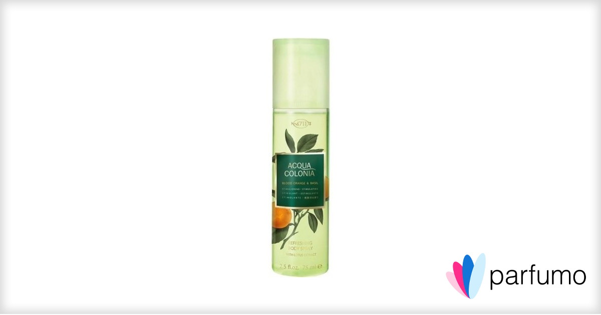 4711 Acqua Colonia Blood Orange & Basil 4711 Body Spray